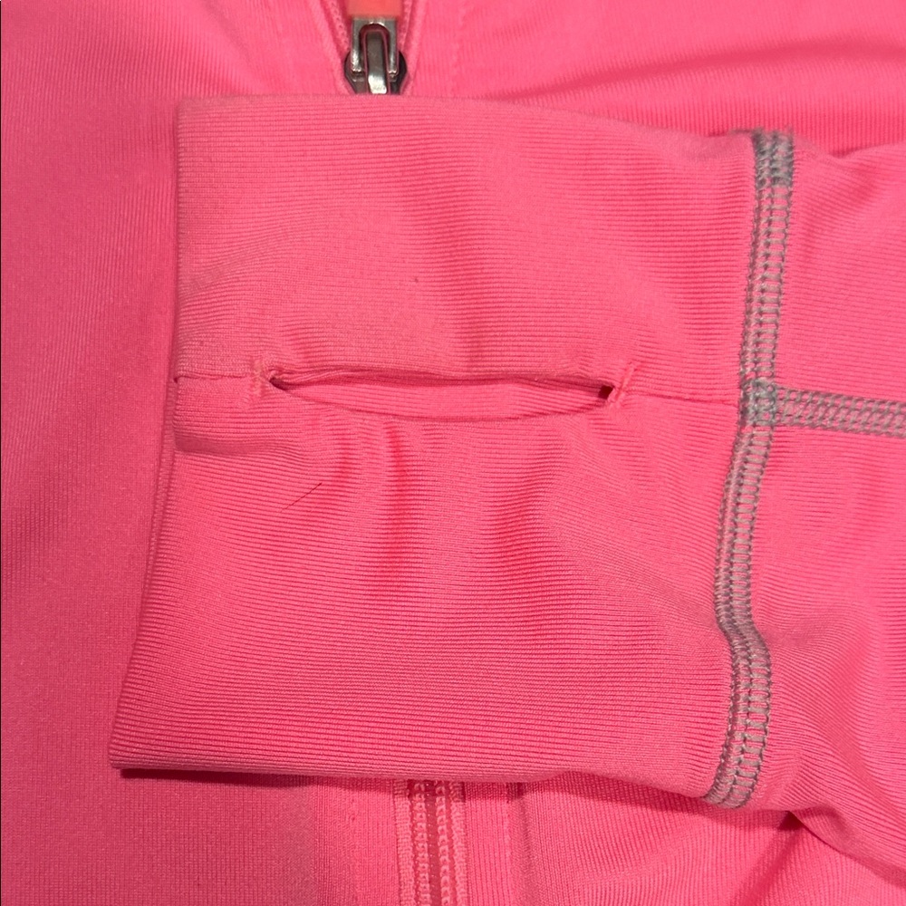 Danskin Now Women's Pink Zip up Jacket - Picture 3 of 5